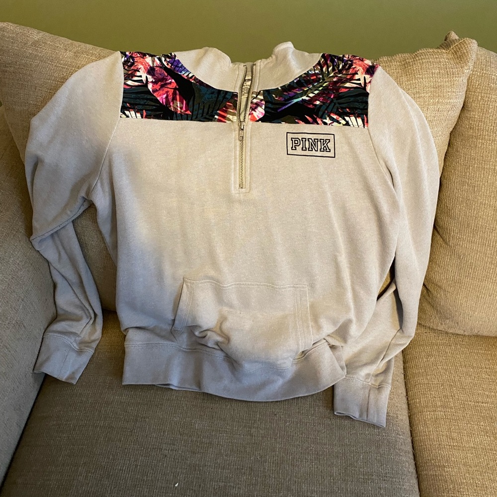 PINK Brand quarter zip